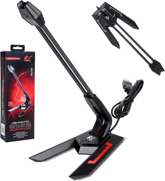 Vervangingsmicrofoon Voor Barracuda X – 3,5 Mm Vergulde Plug, Flexibele Arm, Plug-and-Play Voor Gaming Headset