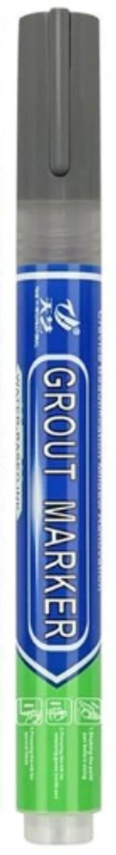 Voegenstift (Donkergrijs / Antraciet) - Voegenverf - Voegenreiniger - Waterbestendig - Snel Drogend