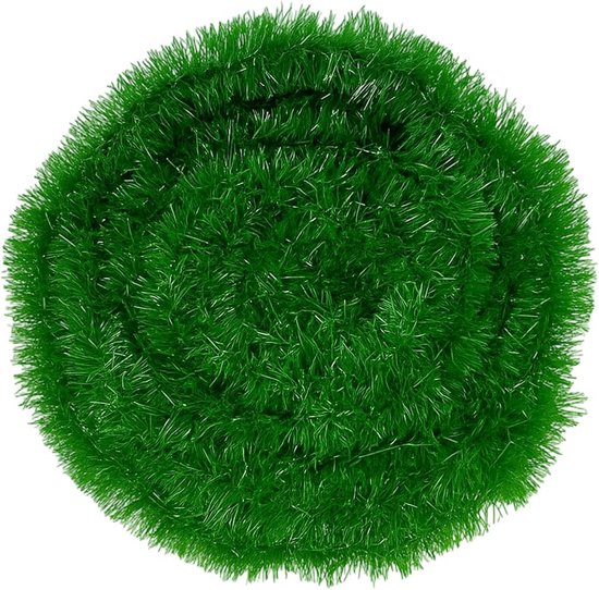 Dennenslinger - 1x - groen - 5 meter - kunststof - guirlande