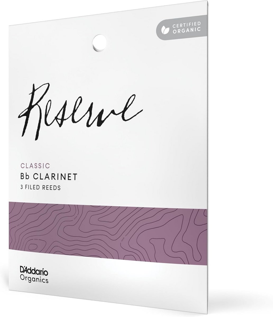 Klassieke Klarinet Rietjes Bb - Sterkte 2.5 - Individueel Verpakt