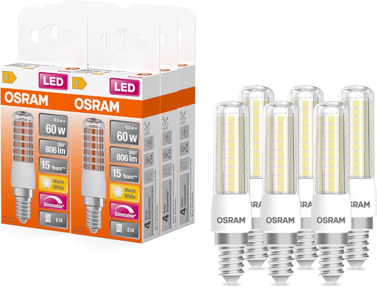 Dimbare LED Lampen E14 Kleine Fitting Warm Wit Energiezuinige Vervanging