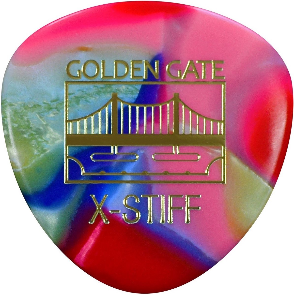Golden Gate MP-127 Semi rond plectrum X-Stiff 1.50 mm 12-pack