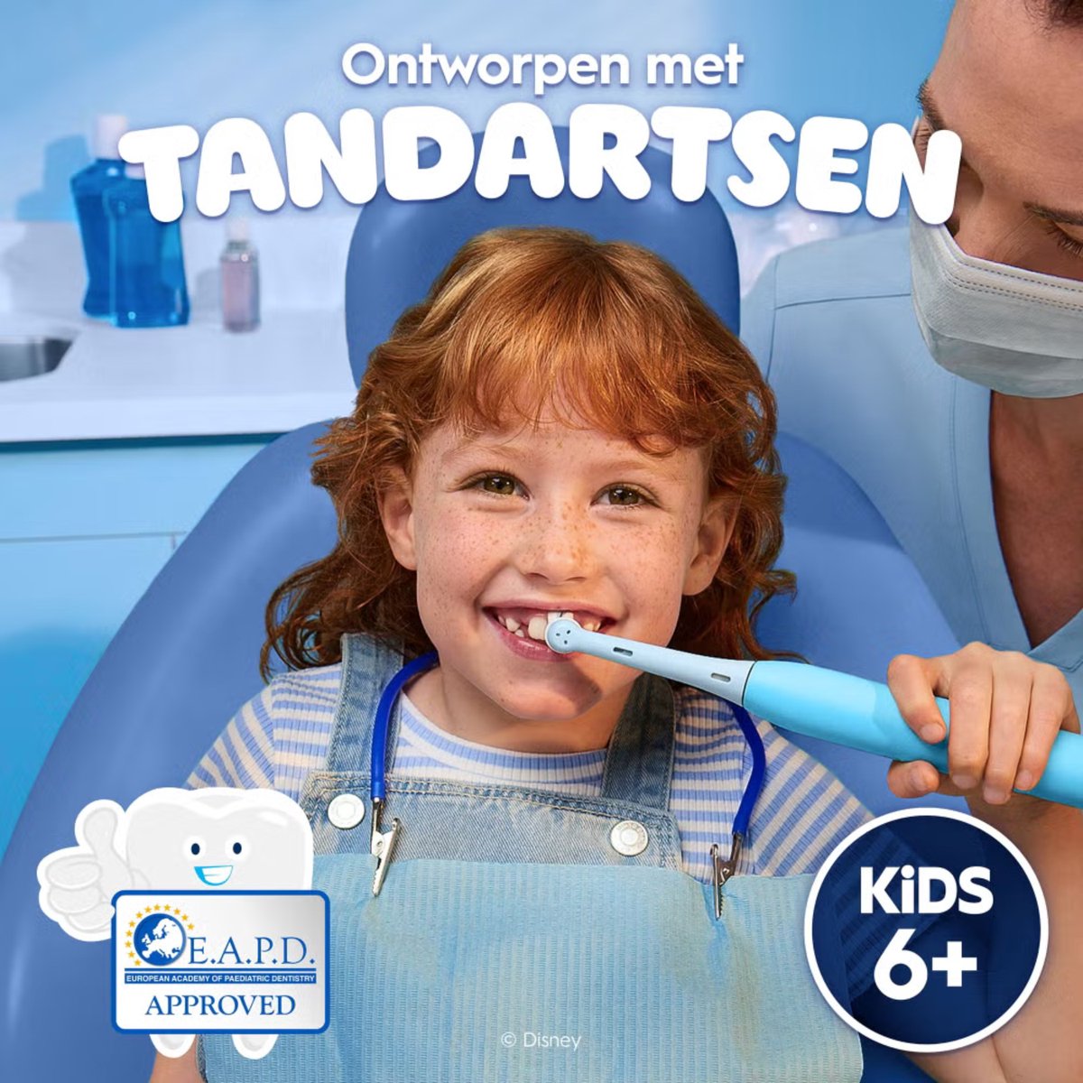 Oral-B iO Kids 6+ Stitch: zachte opzetborstels (4x) - 4.9/5 thumbnail 4