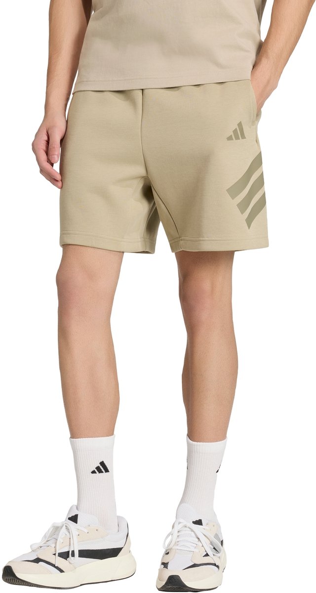 Adidas Sportswear Future Icons 3-Stripes Short Heren Bruin