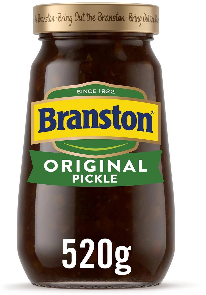 Branston Original Pickle - 2 x 520g - Multipack - Voordeelbundel