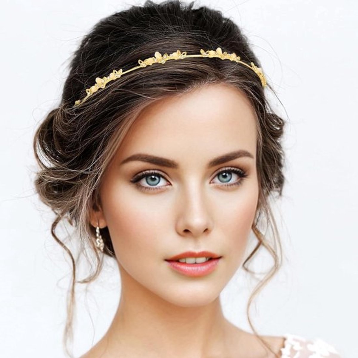 Kristallen vlinder hoofdband voor vrouwen - glanzende strass hoofddeksels