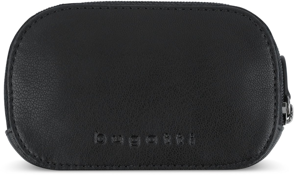 Bugatti Black Magic Sleutel portemonnee Leer 11 cm - schwarz