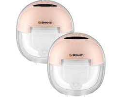 Simanti Elektrische Borstkolf - Draadloze Handsfree Borstkolf - 2 stuks - Borstpomp - Kolfapparaat - USB-C - BPA-vrij