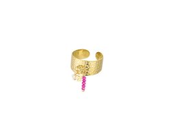YW - Statement ring met bedels - One size