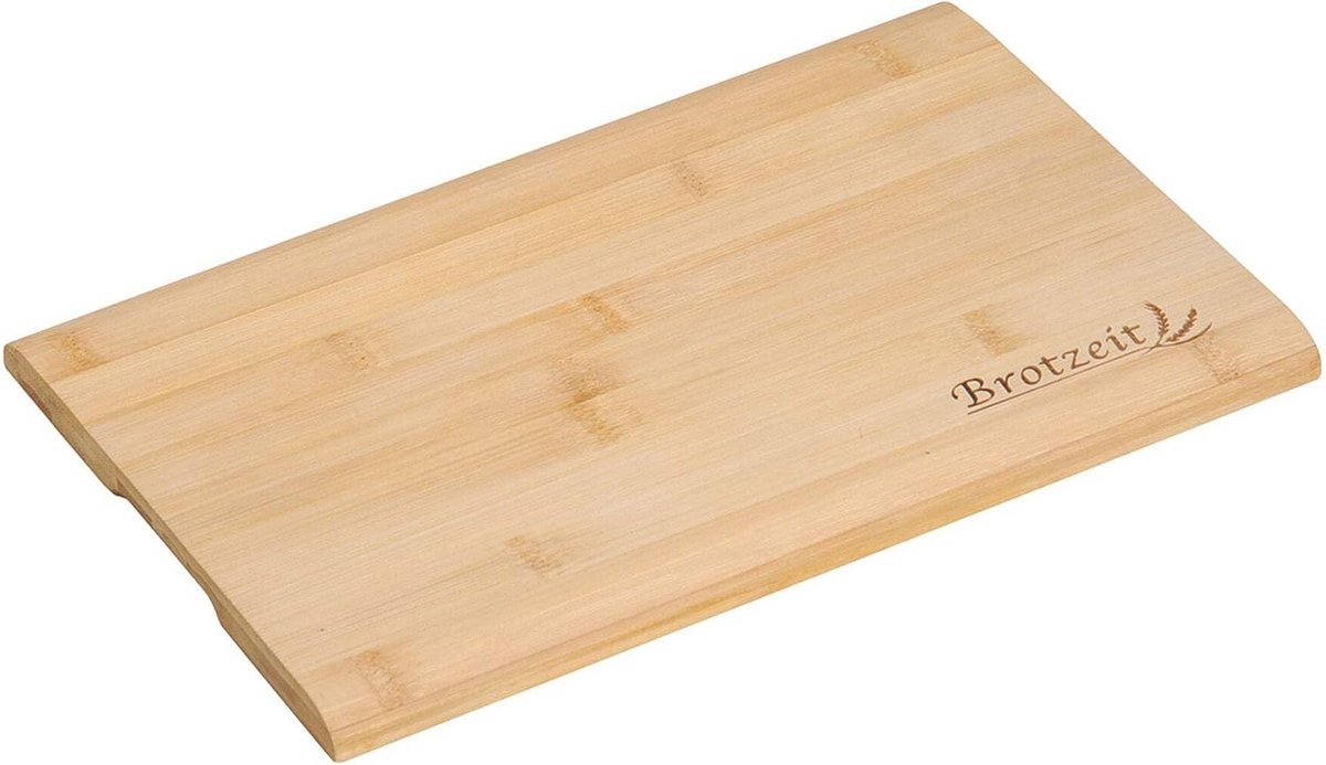 Bamboe Broodplank 32 x 21 cm met Inbranding - Ontbijt- en Snijplank, Extra Groot