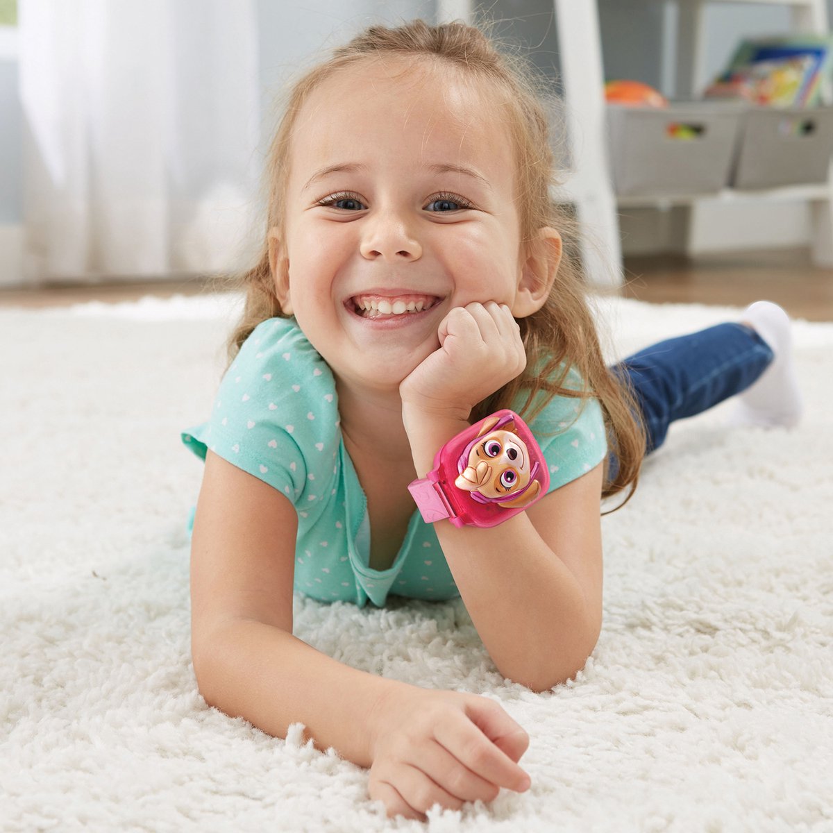 VTech PAW Patrol Skye Learning Watch - Educatief Speelgoed - Maak Kennis met Cijfers en Problemen Oplossen - 3 tot 7 Jaar — afbeelding 4