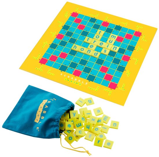 Mattel Games Scrabble Junior - Familie bordspel - Nederlandse editie