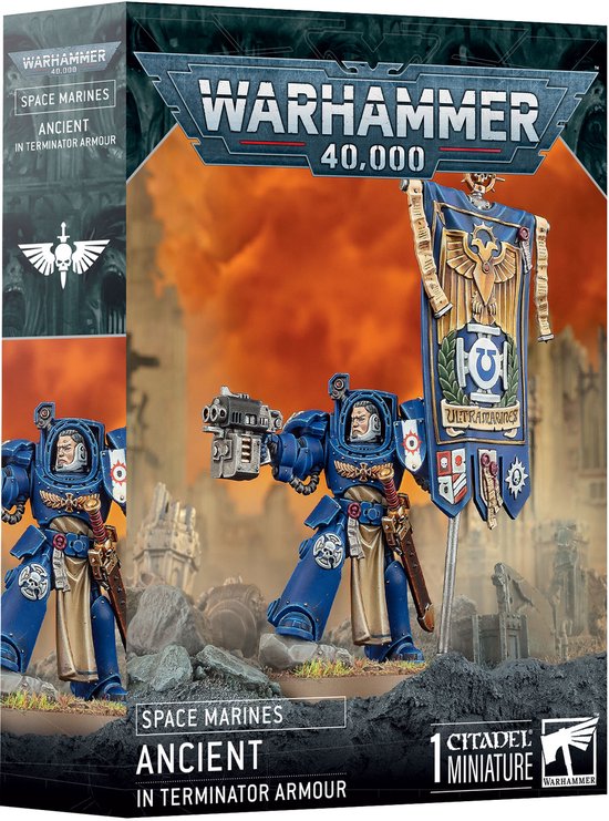 Space Marines Ancient in Terminator Armour
