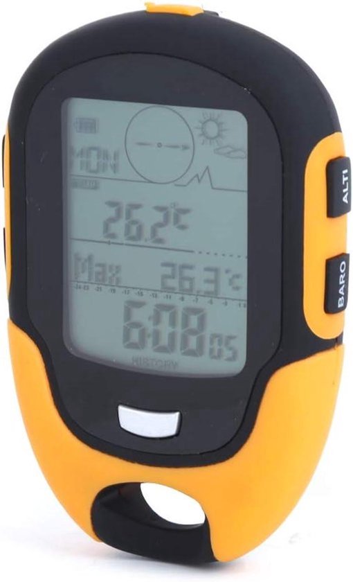 Outdoor Multifunction Car Altimeter Barometer Thermometer Hygrometer ...