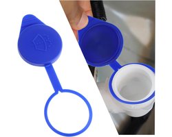 Set van 2 autowisser vloeistof doppen voor Ford Focus 2012-2018 | Vervangende auto voorruit wasvloeistof cap | Wasmachine accessoires.