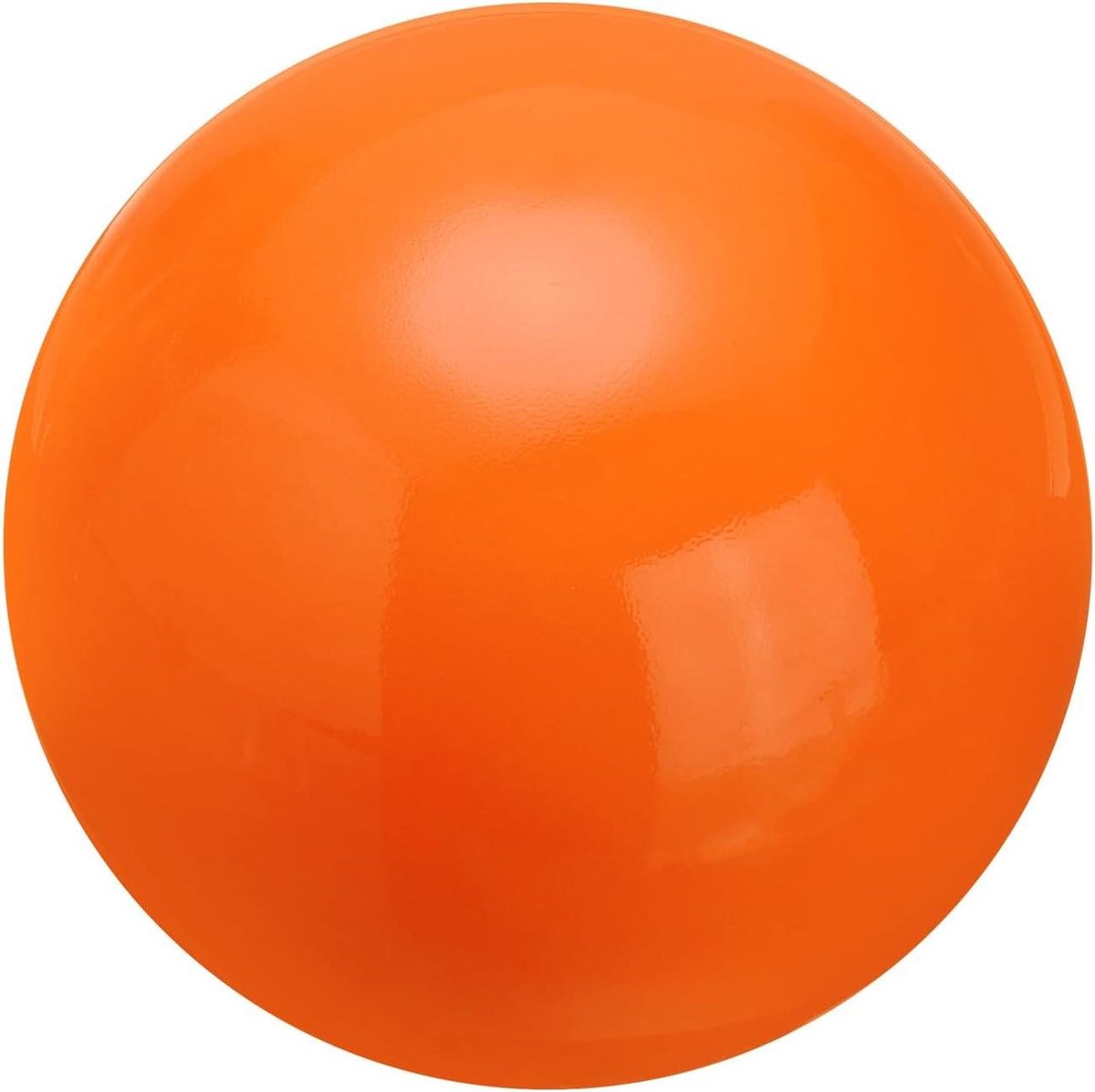 Ronte - Decoratieve aardbol vorm 3,5" reflecterende tuinbal van 90mm - Tuindecoratie in oranje met holle bal van gepolijst glas en roestvrijstalen afwerking