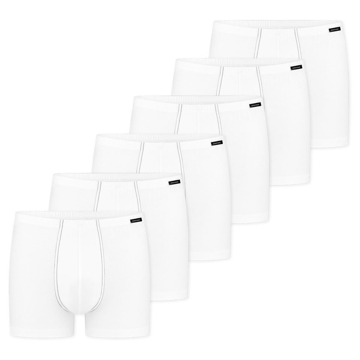 Schiesser Heren retro short / pant 6 pack Cotton Essentials
