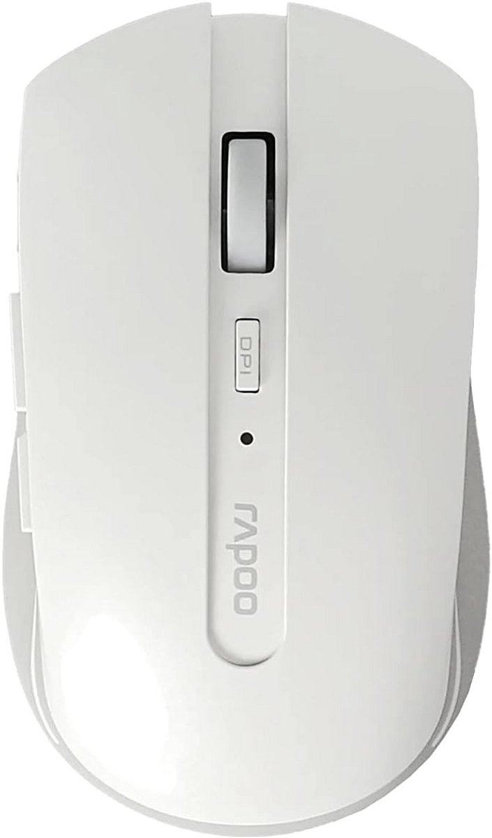 Draadloze Multi-Mode Muis 2,4GHz/Bluetooth - Wit