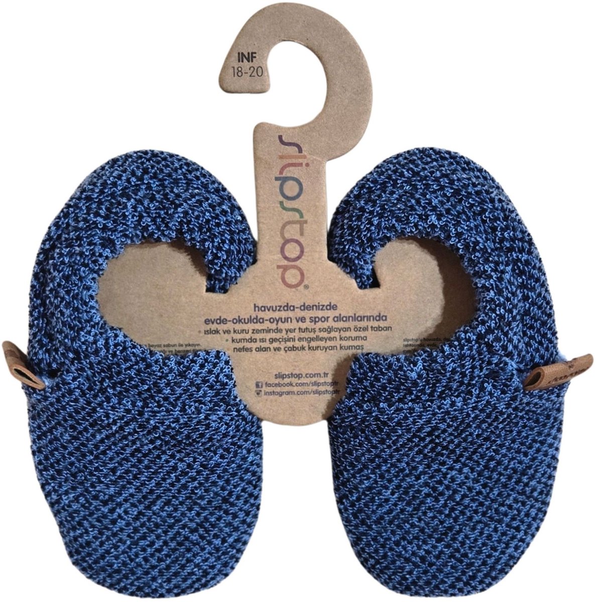 Slipstop Indigo Bootie Sloffen Junior
