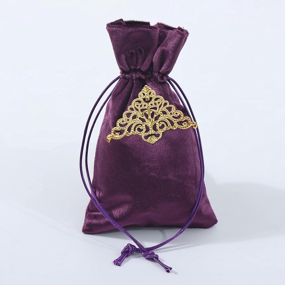 Fluwelen Tarot Tafelkleed Vierkant met Opbergtas voor Waarzeggerij en Altar Gebruik