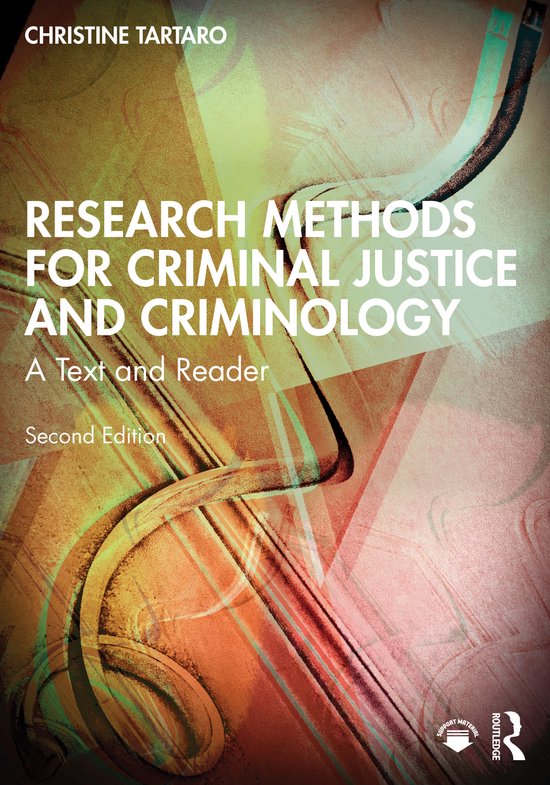 Research Methods for Criminal Justice and Criminology - cover