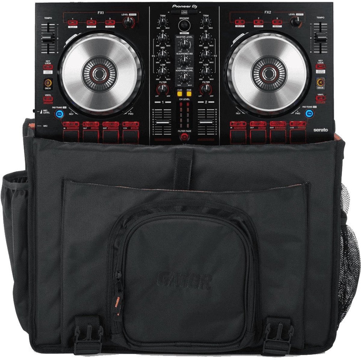 Gator Cases G-CLUB CONTROL draagtas voor 19 inch DJ controller