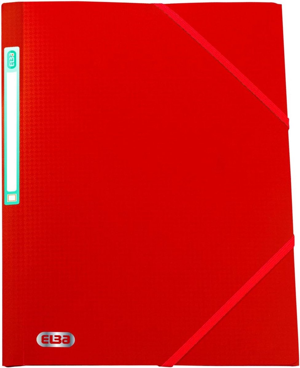 Stevige PP Instroommap voor A4 Documenten - Rood