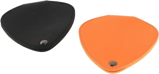 Leder-Plektrum-Set/3 Picks in verschiedene Stärken für Ukulele Akustische und Western-Gitarre