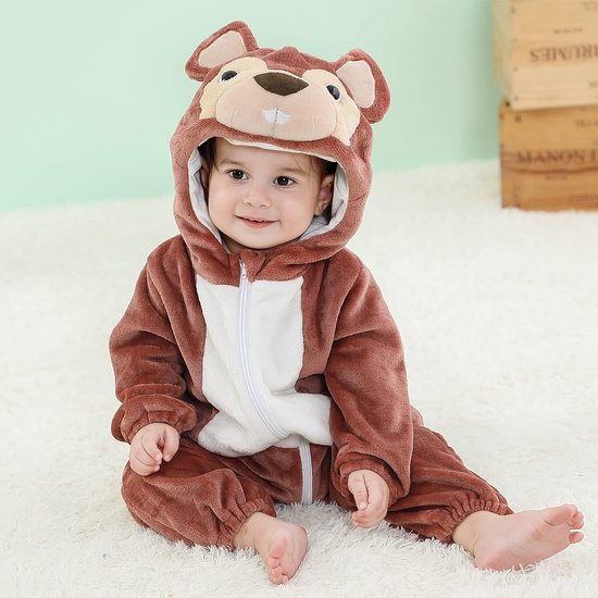 Winter Jumpsuit met Capuchon voor Baby's en Peuters 2-36 Maanden — afbeelding 4