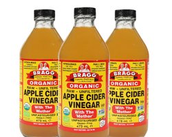 Bragg apple cider azijn - Apple vinegar - 3 x 473 ml - Voedingssupplement - Multipack - Voordeelbundel