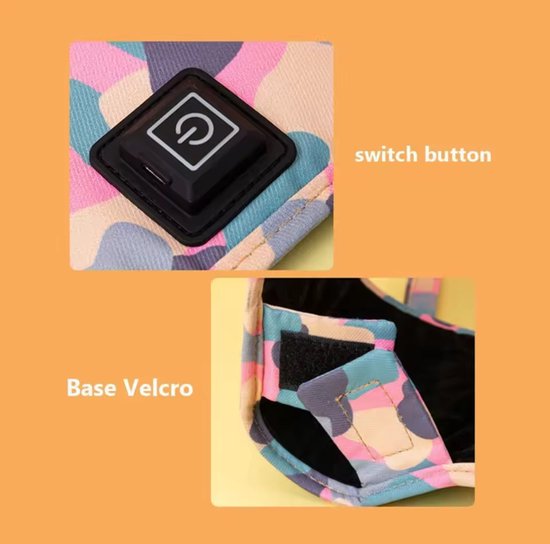 USB Baby Flessenwarmer - Draagbare Geïsoleerde Verwarmhoes - 3 Temperatuurstanden - Voor Reis & Kinderwagen van Merkloos — afbeelding 2