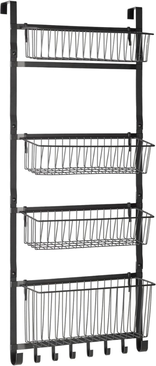 RVV® Kruidenrek ophangbaar - Kruidenrek - Zwart - ‎41cm x 27cm x 14cm