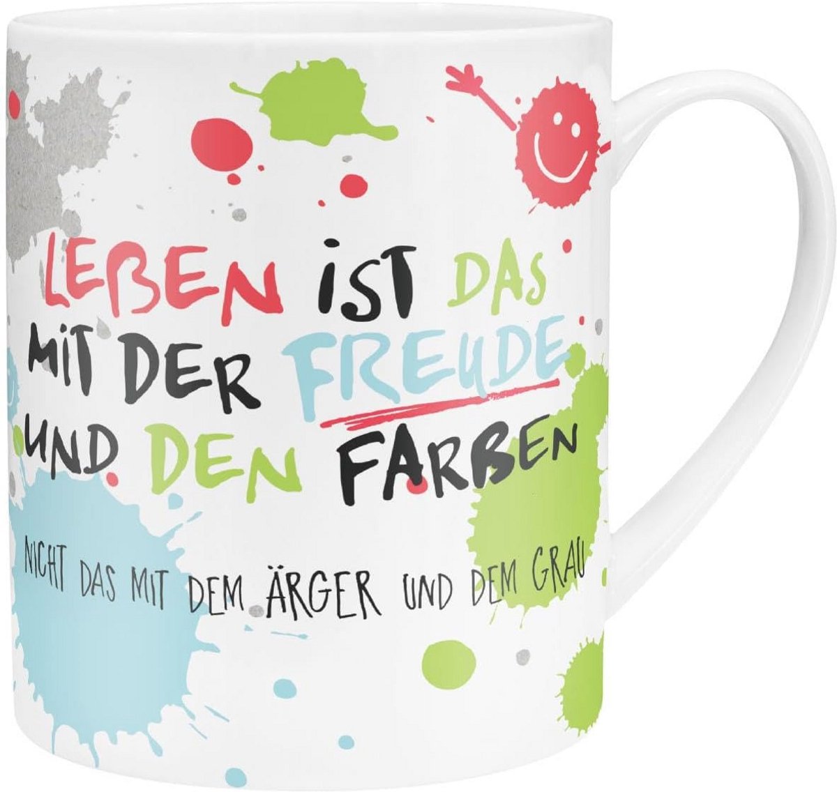 XL Jumbo Mok met Inspirerende Tekst - Groot Formaat 60cl Porselein - Ideaal Cadeau