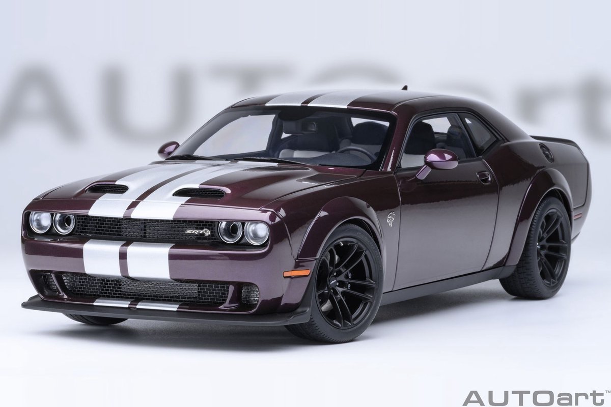 AUTOart 1/18 Dodge Challenger SRT Jailbreak, Hellraisin