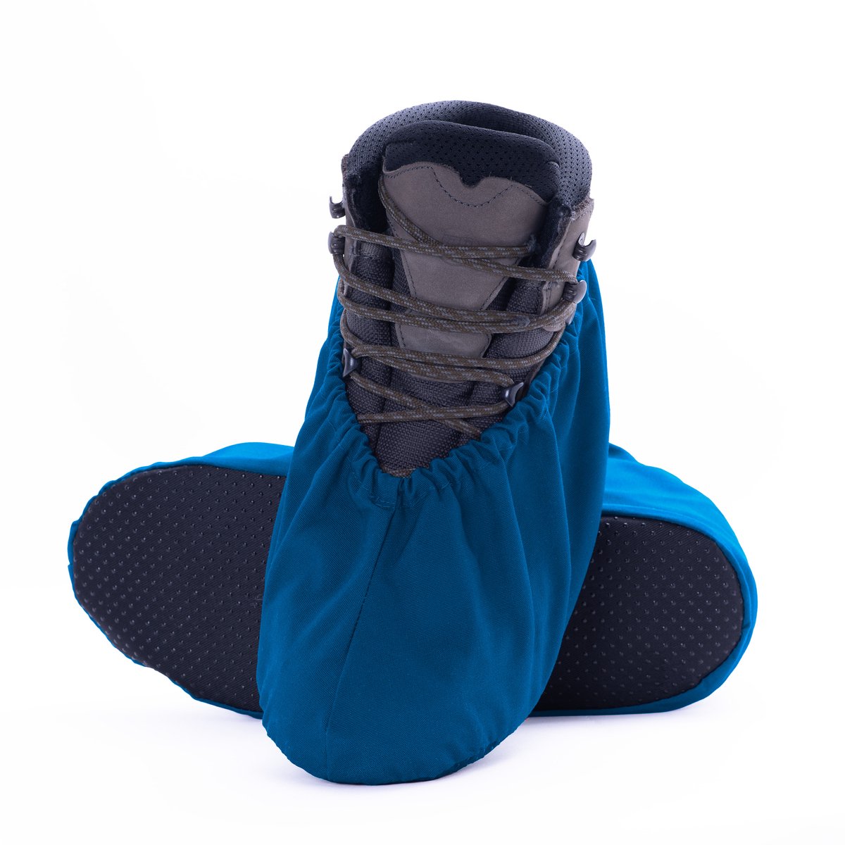 Nesto's® Herbruikbare Overschoenen - Wasbaar - Anti Slip - Schoenovertrek - Schoenhoesjes - Herbruikbaar - Nylon - Maat 45+ - Licht Blauw