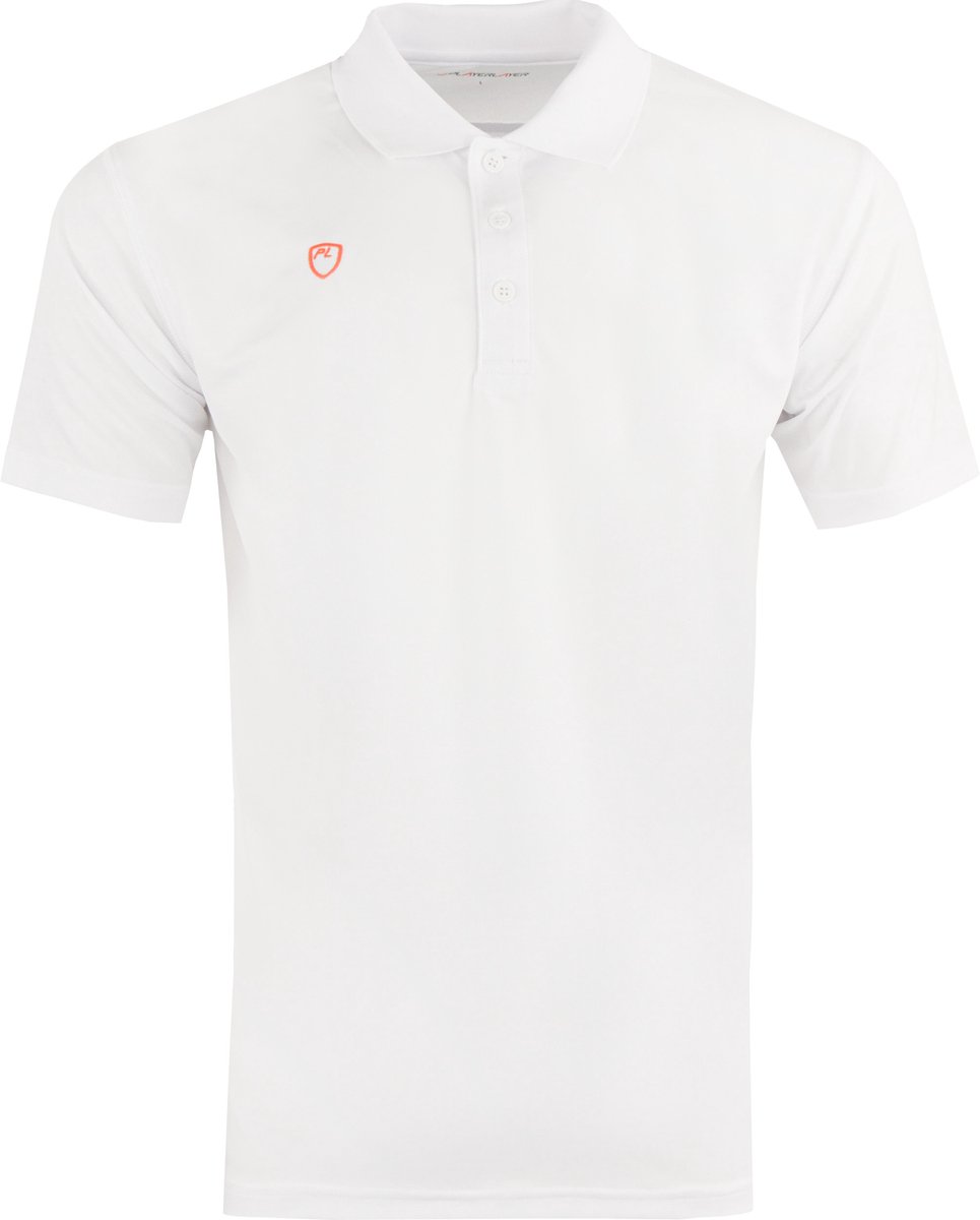 Heren poloshirt Playerlayer Victory Wit - S