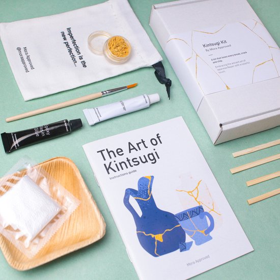 Mora Approved Kintsugi Starter Kit - Complete DIY Repair Set - Origineel Cadeau