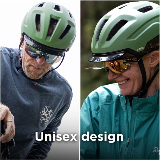 Casque de vélo GOOFF Rider - casque le plus confortable avec doublure 4TEX - noir mat avec NTA 8776 extra sûr et adapté aux speed pedelec - taille M