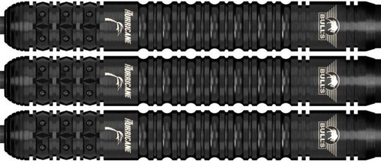 Bull's Kim Huybrechts E2 Full Black 90% - Dartpijlen van Bull's — afbeelding 2