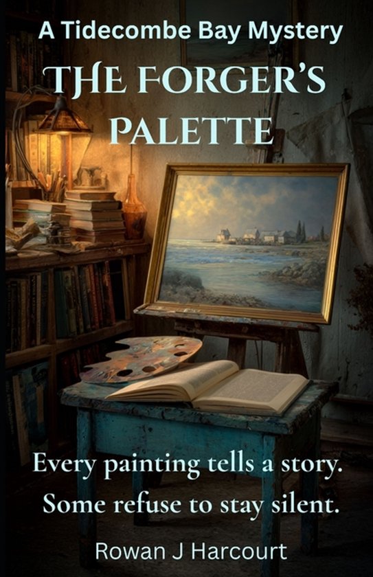 The Tidecombe Bay Mysteries-The Forger's Palette - cover