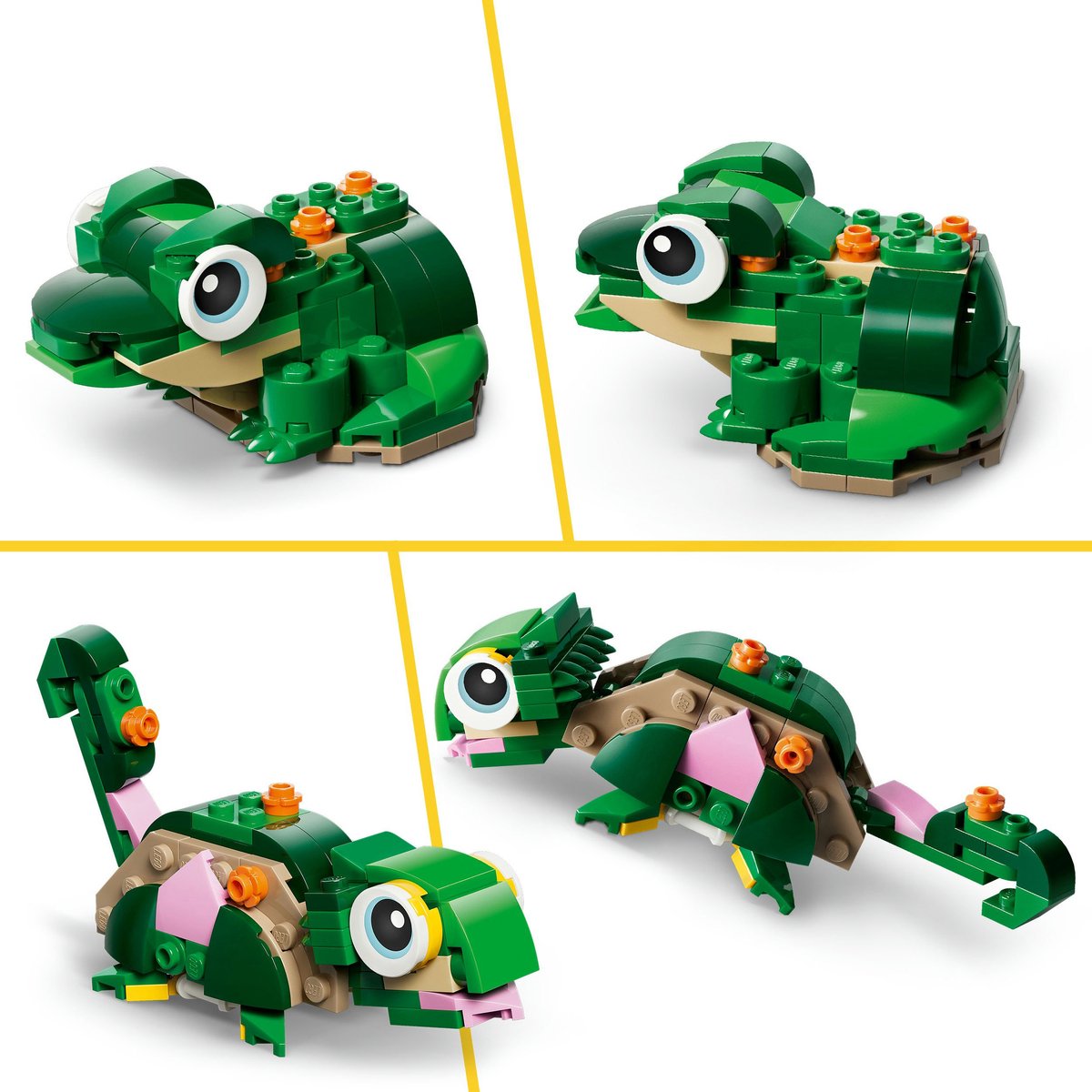 LEGO Creator Schildpad met waterlelie - constructiespeelgoed thumbnail 3