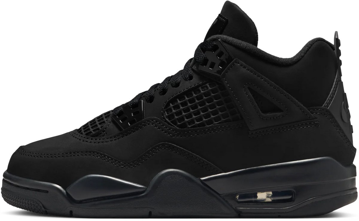 Nike Jordan 4 Cat 2025 Sneakers Unisex Zwart