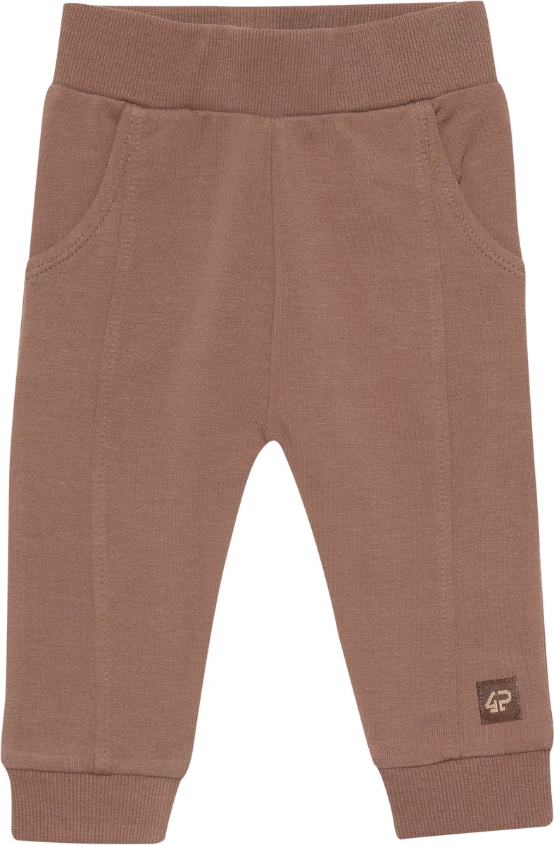 4PRESIDENT Broek - Brown - Maat 56 - Baby broekjes - Newborn kleding
