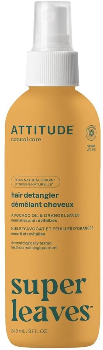 Attitude - Super Leaves Orange Leaves Detangler Spray - 240ml