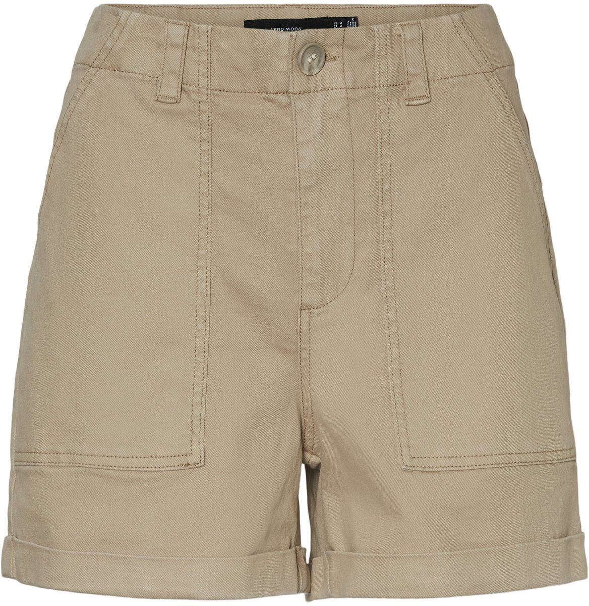 VERO MODA - VMBARB MR UTILITY SHORTS GA COLOR - Dames - Bermuda shorts