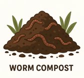 Wormencompost 40–45 liter – Premium vermicompost / wormenmest – 100% natuurlijke bodemverbetering – DeDuurzameTuin.nl