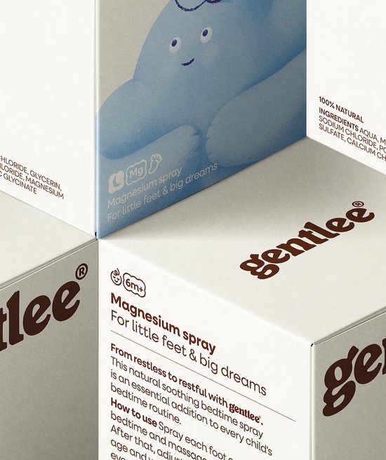 Gentlee Magnesium spray - Magnesium - Magnesium spray voor kinderen - Slaaphulpje voor baby's vanaf 6 maanden en kinderen van Merkloos — afbeelding 5
