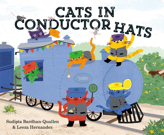 Cats in Hats 2 - Cats in Conductor Hats - cover
