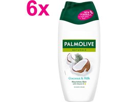 Palmolive Douchegel - Coconut & Milk - 6x 250 ml - met Vitamine E