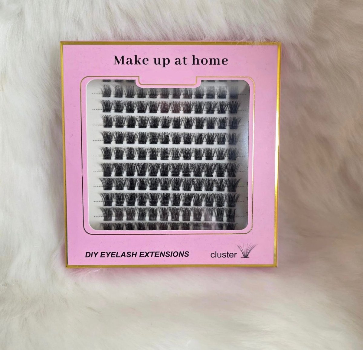 Bol.com Wimpers - Naturel - cluster - stukjes wimper - lash set - 144 stukjes - Extensions - Wimper box - diy lashes aanbieding